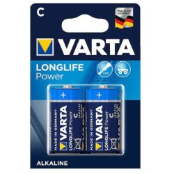 Pile LR14 VARTA Alcaline Longlife Power C (par 2)
