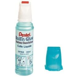 Colle en roller transparente PENTEL Roll n Glue - 30 ml - ER153-S