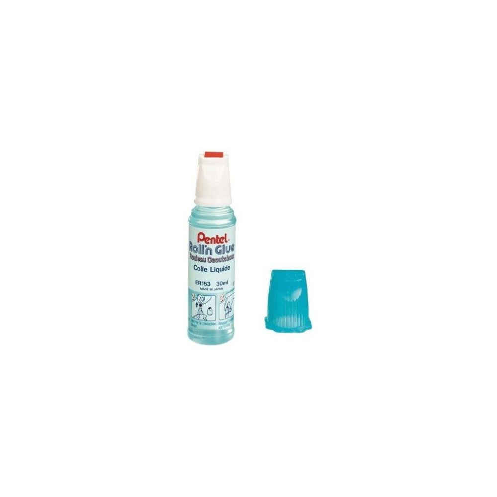 Colle en roller transparente PENTEL Roll n Glue - 30 ml - ER153-S