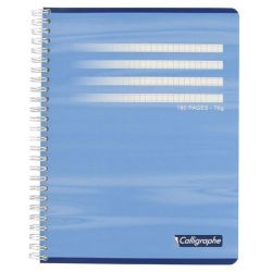 Cahier 17x22cm 5 x 5 180 p Spirale 70g 404 CLAIREFONTAINE