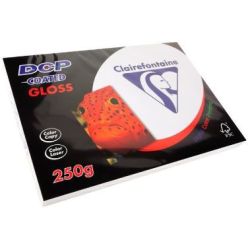 Rame A3 - 250g - Blanc couché DCP CLAIREFONTAINE (125 f.) 6872C