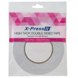 Adhesif Double Face mousse X-Press It - 12mm x 4 m