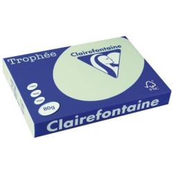 Rame A3 -  80g - Vert Golf CLAIREFONTAINE (500 f.) - Ref: 1891