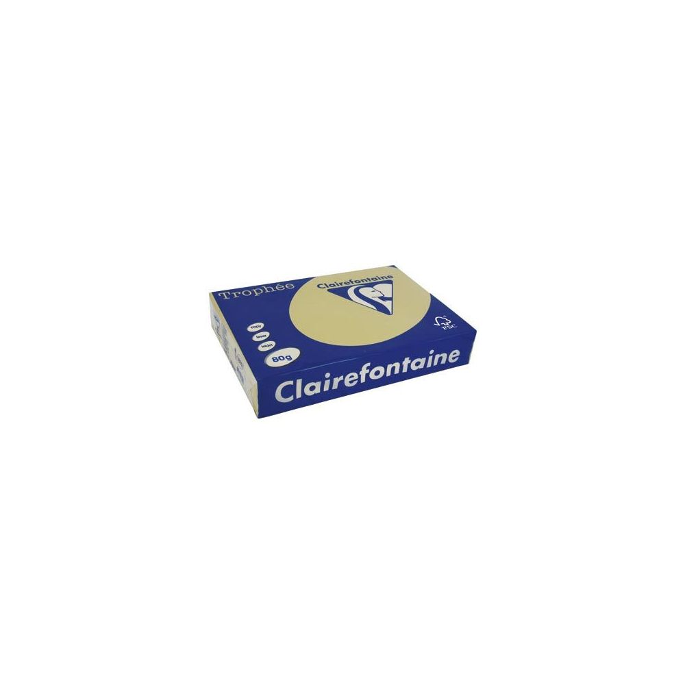 Rame A4 -  80g - Caramel - CLAIREFONTAINE (500 f.) - Ref:1879