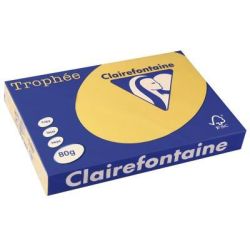 Rame A3 -  80g - Bouton d Or CLAIREFONTAINE (500 f.) - Ref: 1255