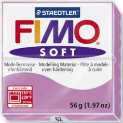 Pate à modeler FIMO SOFT LAVANDE N°62- 56 g**