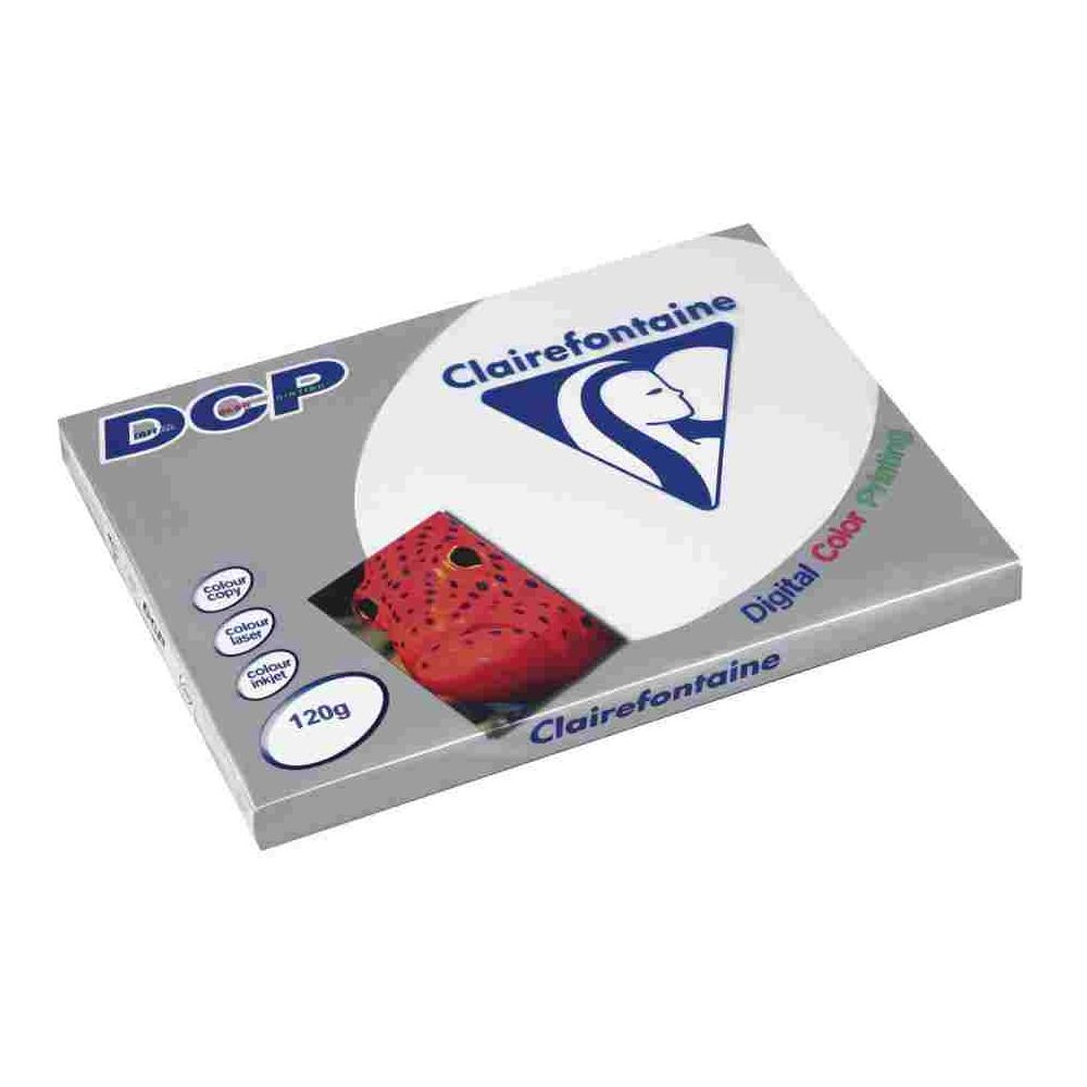 Rame A3 - 120g - Blanc DCP CLAIREFONTAINE (250 f.) - Ref: 1845