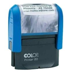 Timbre Monture COLOP Printer 20 (14 x 38mm) - 4 Lignes