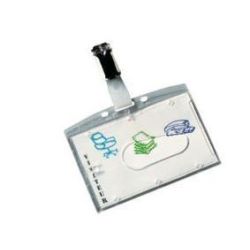 Badge protecteur de carte - En PVC - 5.4 x 8.6 cm (unité)
