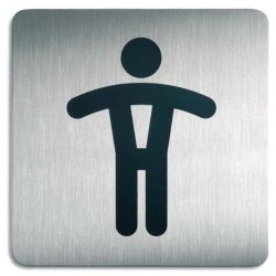 Plaque de signalisation pictogramme "Toilette HOMME"