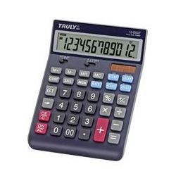 Calculatrice Bureau 12 chif. TRULY 920 - 13 x 18 cm
