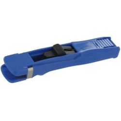 Pince à clip de serrage18 mm - Jusqu à 40 feuilles - Bleu (Blister)