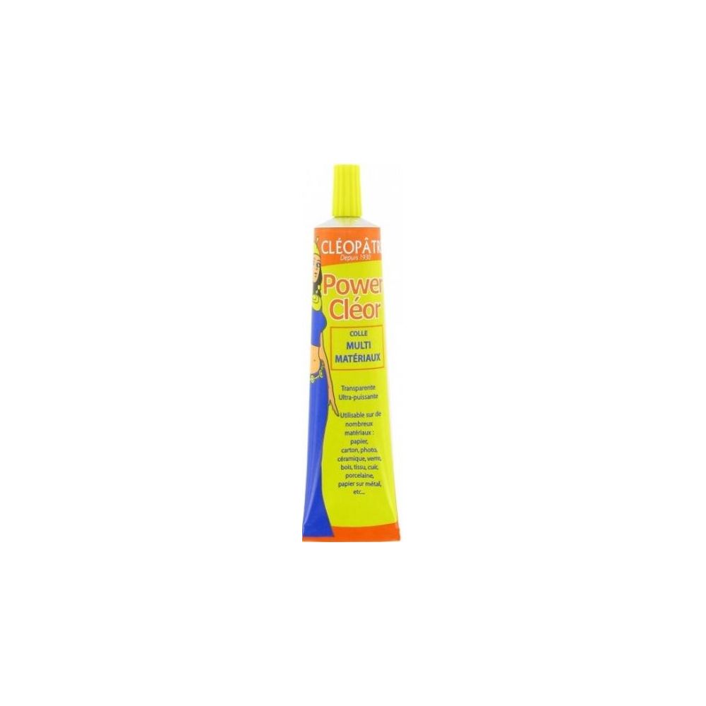 Colle en tube - Universelle Extra Forte CLEOPATRE Power Cléor - 30ml