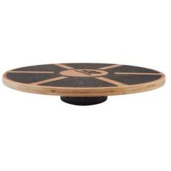 Planche d équilibre ronde en bois très résistant - Diam 40 cm