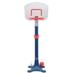 Panier de basket - plastique très résistant - 3 haut : 122/152/180 cm