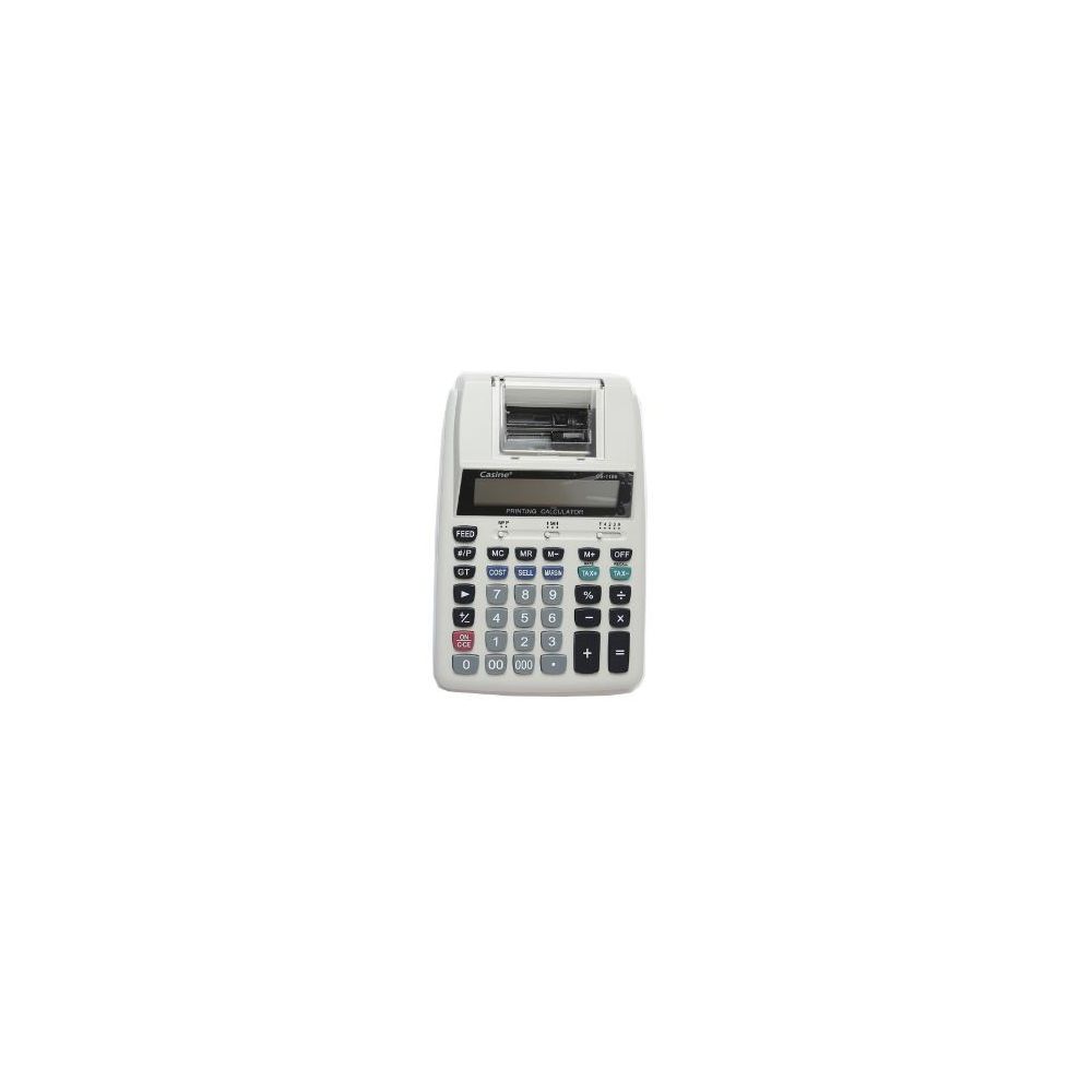 Calculatrice Imprim. 12 chif. CASINE CS-1189 - Alim. - 57x70x12 IR40