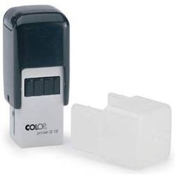 Timbre Monture COLOP Printer Q12 (12 x 12mm) - 2 Lignes**