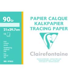 Papier calque A4 - 90/95g - 10 feuilles SELECTA 