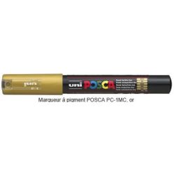 Marqueur gouache POSCA - Ogive 1mm - PC-1MC OR