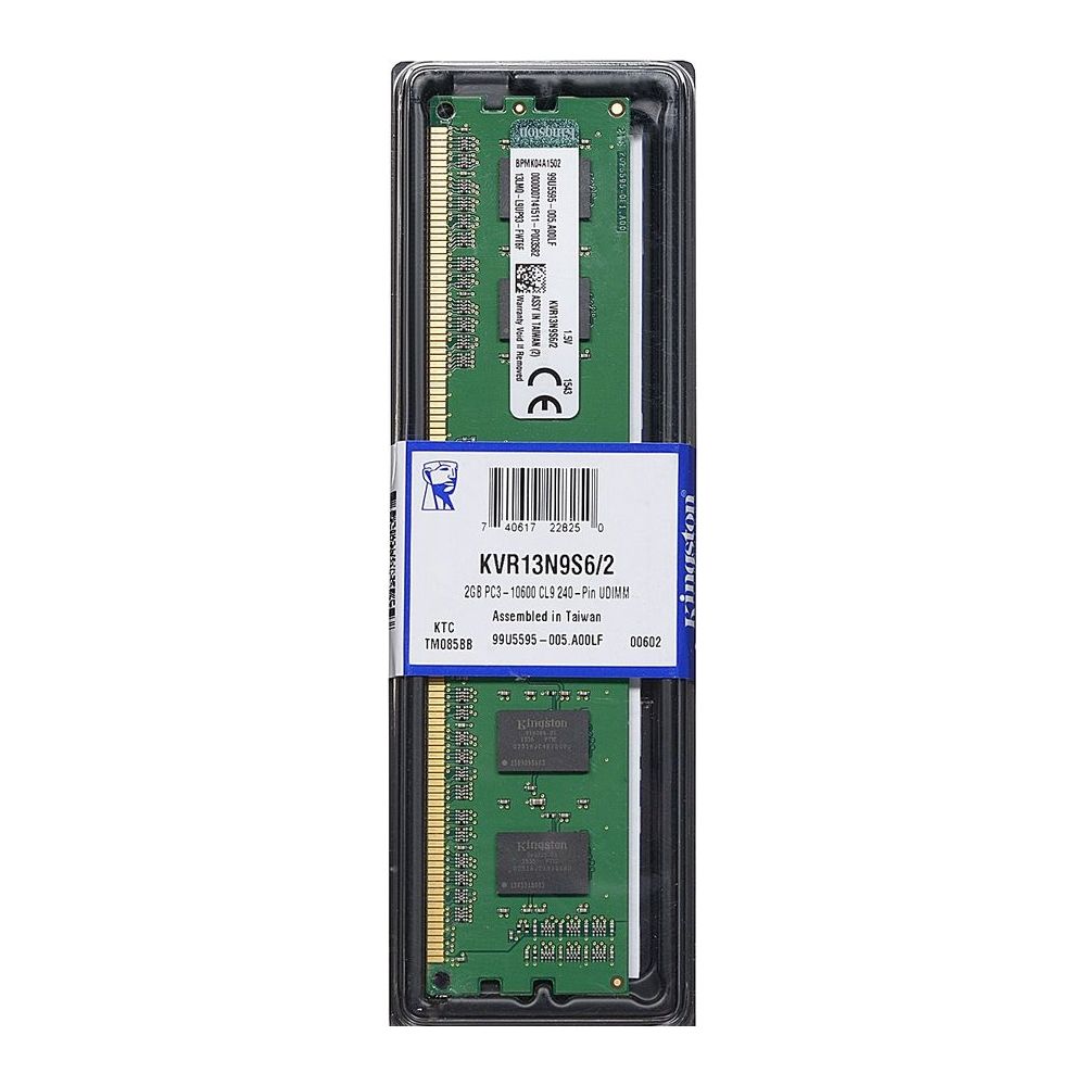 Mémoire DDR3  DIMM 2Go 1333MHz Kingston