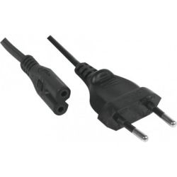 Cable d'alimentation - portable DELL (2 fils en ligne) Type C7 1m