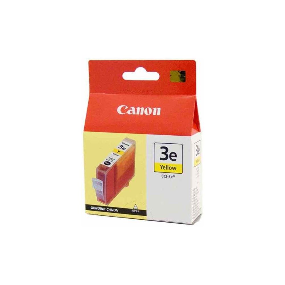 Cart CANON BCI3EY jaune - BJC-3000/6000 - S400/450/4500/MPC600F