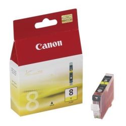 Cart CANON CLI8Y jaune - Pixma iP 4200/5200 - MP 500/800