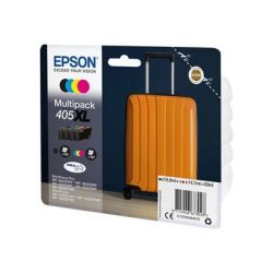Cart EPSON - N°405XL - Valise - Pack noir+couleurs - WF-4820