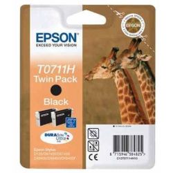 Cart EPSON - T0711H - Girafe - 2xNoir