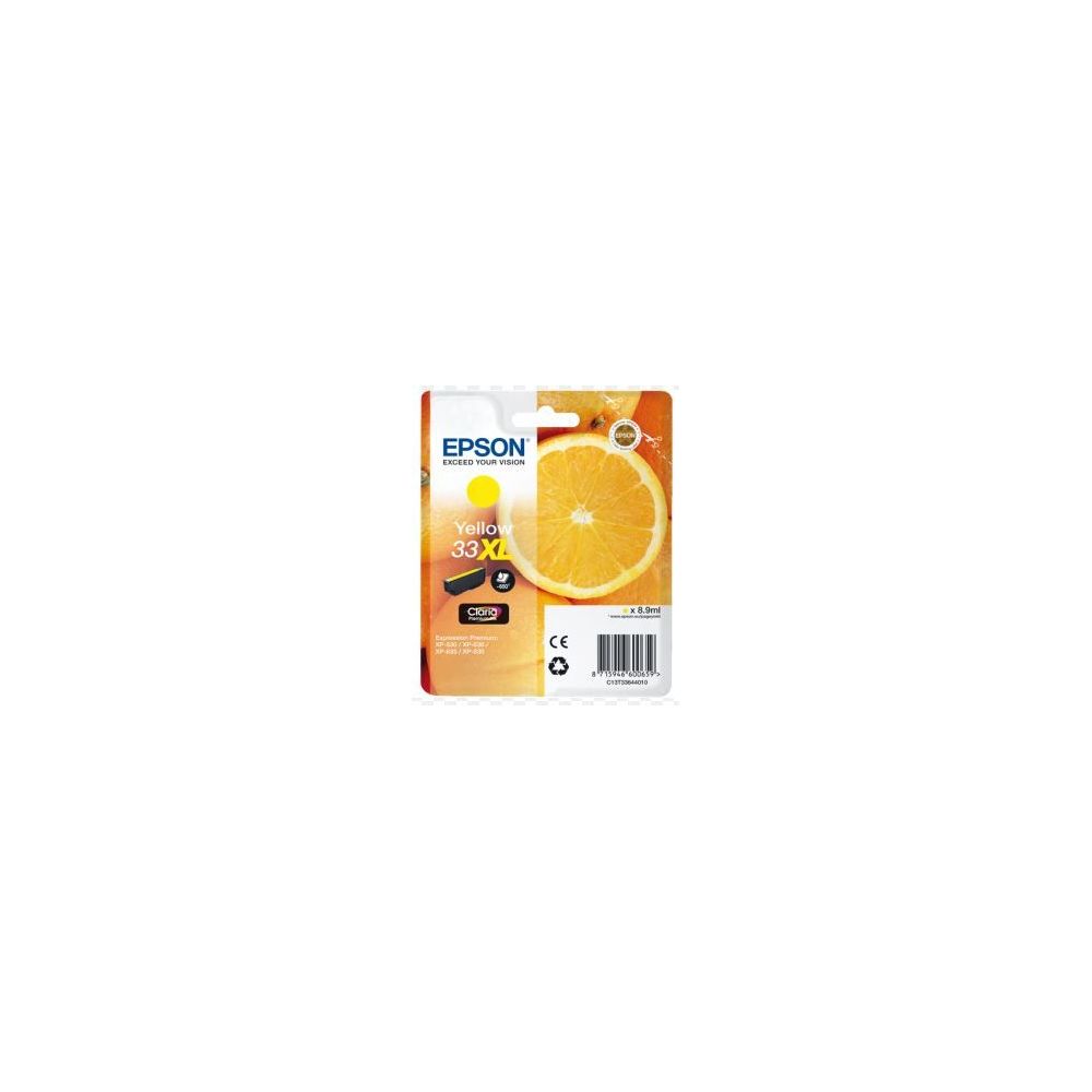 Cart EPSON - N°33XL - Orange - Jaune XP530/630/635/830