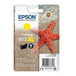 Cart EPSON - 603XL - Etoile de Mer - Jaune - 4 ml (350 p)