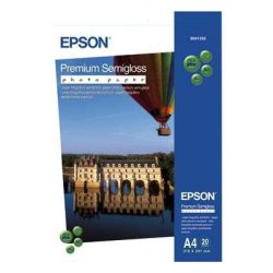 Papier photo EPSON A4 Premium Semi-glacé 251g (20 feuilles)