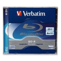 Blu-Ray BD-R VERBATIM 25 Go - 6X - Boitier standard (unité)