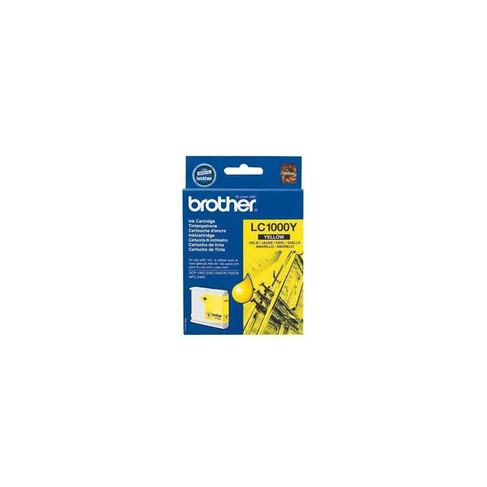 Cart BROTHER - LC1000Y ou LC57Y - Jaune - 1355/1360/1460/1560