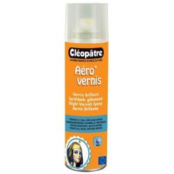 Vernis en aerosol brillant CLEOPATRE Aéro Vernis - 250ml