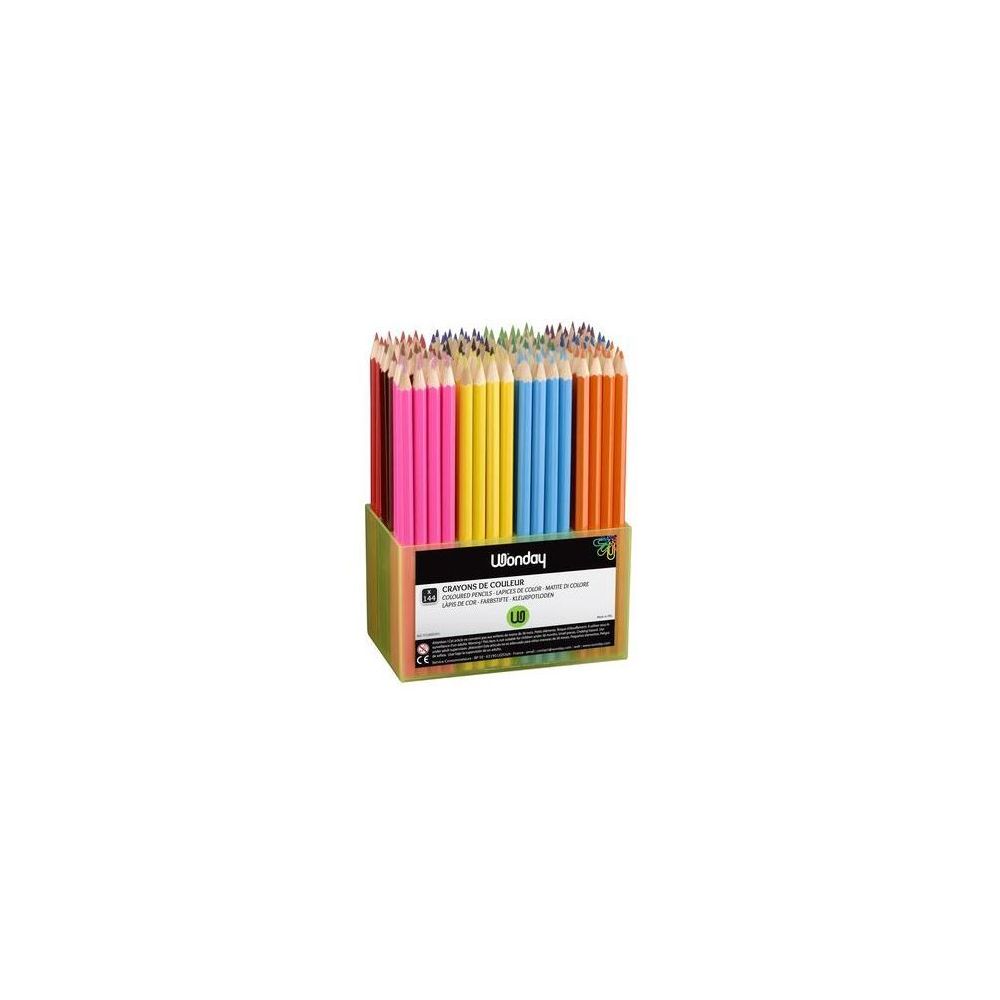 Crayon Couleur ULMANN en Plastique - Boîte de 12 couleurs