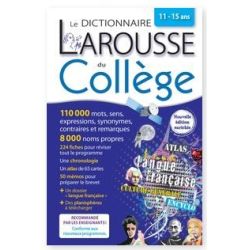 Dictionnaire LAROUSSE du Collège 11-15 ans - 15 x 23cm