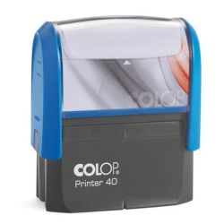 Timbre Monture COLOP Printer 40 (23 x 59mm) - 6 Lignes