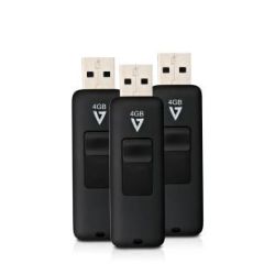Clé USB 2.0 4Go V7 - Paquet de 3