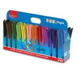 Crayon Couleur MAPED Color Peps Infinity - School Pack 144 couleurs
