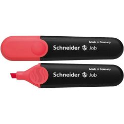 Surligneur SCHNEIDER Job - Trait 1 à 5mm - ROUGE FLUO