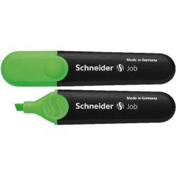 Surligneur SCHNEIDER Job - Trait 1 à 5mm - VERT FLUO