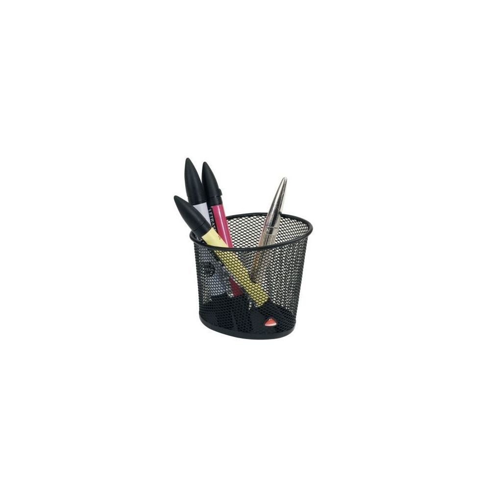 Pot à crayons - Métal Noir rond