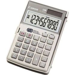 Calculatrice de poche 10 chif. CANON LS10TEG - 8 x 12 cm - Sol./Pile