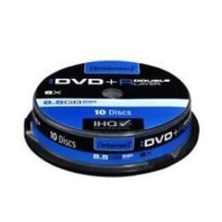DVD+R INTENSO dl/8.5Go/8x/Spindle 10