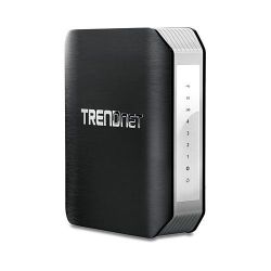Trendnet TEW-818DRU routeur sans fil Gigabit Ethernet Bi-bande (2,4 GHz   5 GHz) Noir, Argent
