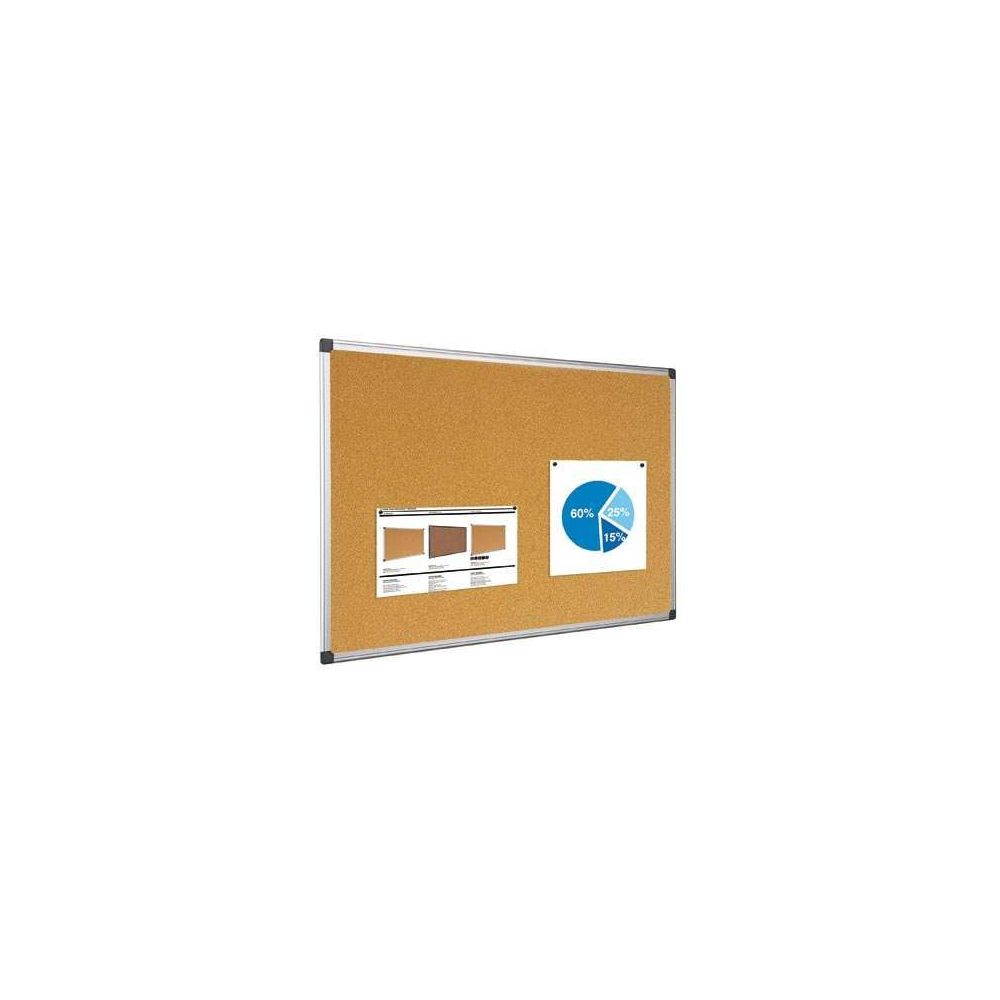 Tableau liège 60 x 45 cm - Cadre aluminium Tableau liège 60 x 45 cm - Cadre aluminium
