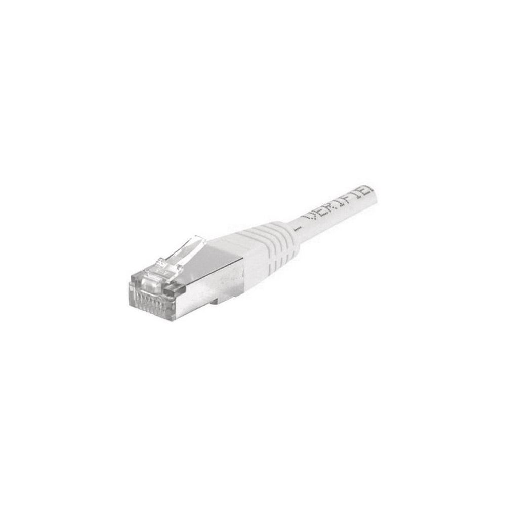 Cordon patch blindé Cat.6 F/UTP, RJ45 cuivre 250Mhz - GRIS 5m // Cordon patch blindé Cat.6 F/UTP, RJ45 cuivre 250Mhz - GRIS 5m //