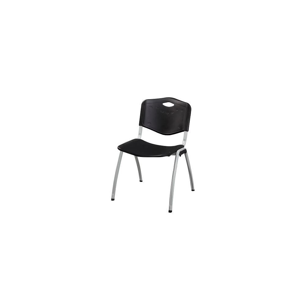 Chaise Visiteur ISO Polypropylene 4 pieds - Coloris NOIR Chaise Visiteur ISO Polypropylene 4 pieds - Coloris NOIR